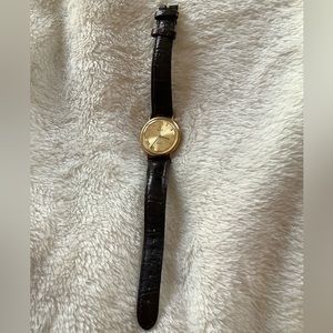 Ladies Vicence Milor Italian Quartz SwissWatch14KYellowGold winder,   missing